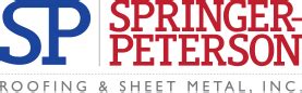 springer peterson roofing and sheet metal|Springer.